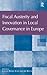Fiscal Austerity and Innovation in Local Governance in Europe