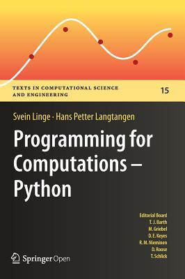 Programming for Computations - Python: A Gentle Introduction to Numerical Simulations with Python