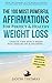 Affirmation | The 100 Most Powerful Affirmations for Perfect & Healthy Weight Loss | 2 Amazing Affirmative Bonus Books Included for Health & Anxiety: Create The Exact Body You Dream of and Deserve