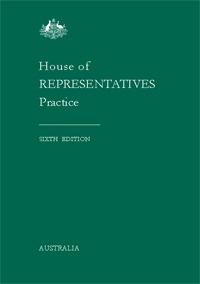 House of Representatives Practice (ebook)