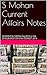 Current Affairs Notes by S. Mohan