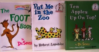 Ten Apples Up On Top / Put Me in the Zoo / The Foot Book - 3 Book Set (I Can Read It Beginner Books) by Dr. Seuss (1965-08-01)