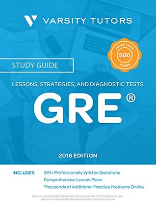 GRE Prep Study Guide: Lessons, Strategies, and Diagnostic Tests (Kindle Edition)