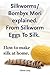 Silkworm Bombyx Mori. From Silkworm Eggs To Silk. How to make silk at home. Raising silkworms, bombyx mori, the mulberry silkworm all included.