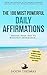 Affirmation | The 100 Most Powerful Daily Affirmations | 2 Amazing Affirmative Bonus Books Included for Morning Affirmations & Strength: Design Your Day ... (100 Most Powerful Affirmations Book 19)