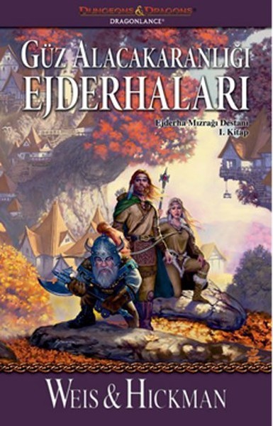 Güz Alacakaranlığı Ejderhaları kitap kapağı