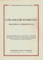 O plano de fomento: Princípios e pressupostos