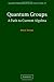 Quantum Groups: A Path to Current Algebra (Australian Mathematical Society Lecture Series Book 19)
