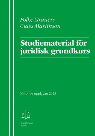 Studiematerial för juridisk grundkurs