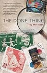 The Done Thing by Tracy Manaster