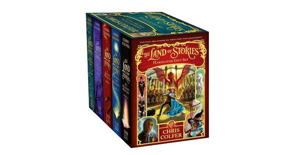 The Land of Stories Collection 5 Book Set by Chris Colfer