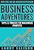 Business Adventures: Tips and Tricks to Maximize Profits