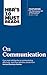 HBR's 10 Must Reads on Communication