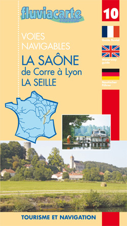 Guide de navigation fluviale: Les voies navigables de la Saône, la Seille et le Doubs (Paperback)