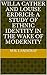 Willa Cather and Louise Erdrich: A Study of Ethnic Identity in the Wake of Modernity