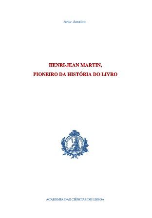 Henri-Jean Martin, pioneiro da história do livro