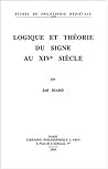 Logique et Théorie du Signe au XIVe Siècle