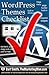Wordpress Themes Checklist