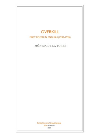 Overkill: First Poems in English (1993-1995)