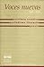 Voces nuevas 2005-2006: Escritura creativa, periodismo literario, poesía