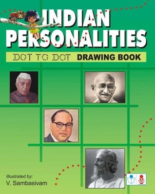 Indian Personalities-Dot To Dot Drowing Book
