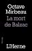 La mort de Balzac