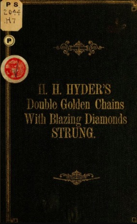 The Double Golden Chains with Blazing Diamonds Strung (Hardcover)