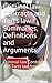 Criminal law Contracts and Torts law Summaries, Definitions and Arguments (Allowed To Read Free): Criminal law, Contracts and Torts law a - z LOOK INSIDE!