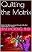 Quitting the Matrix: Advice...