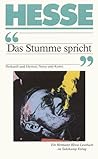 »Das Stumme spric...