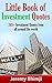 Little Book of Investment Quotes by Jeremy Bhimji
