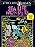 Creative Haven Sea Life Wonders Coloring Book: Amazing Designs on a Dramatic Black Background (Adult Coloring Books: Sea Life)