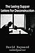 The Lasting Supper: Letters for Deconstruction
