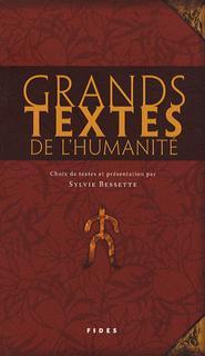Grands textes de l'humanité (Paperback)