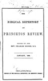 ‘Examination of some Reasonings against the United of Mankind’, Biblical Repertory and Princeton Review, 34, no. 3 (July 1862).