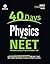 40 Days Physics for NEET