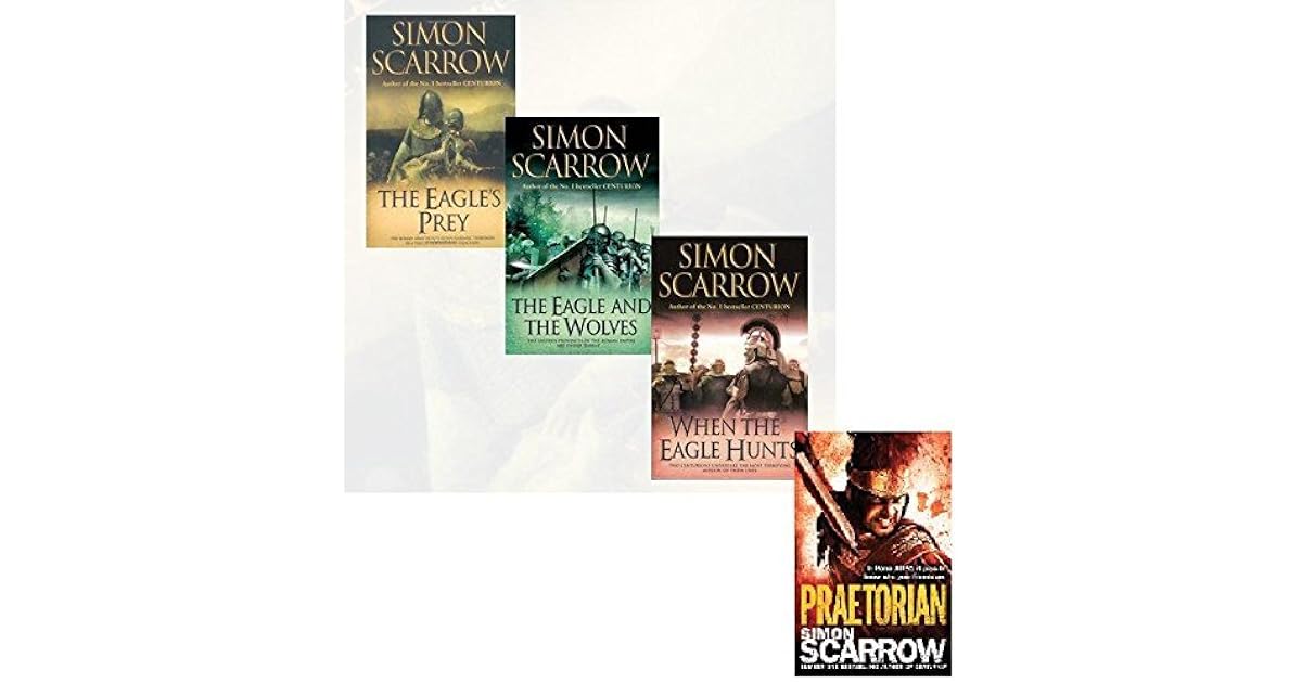 Simon Scarrow Eagle's Series 4 Book Collection Set Pack (The Eagle's