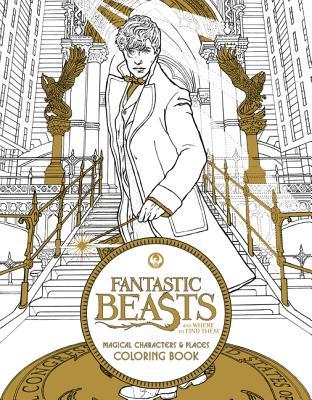 Fantastic Beasts and Where to Find Them: Magical Characters and Places Coloring Book (Paperback)