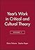 Year's Work in Critical and Cultural Theory, Volume 1 by Stephen Regan