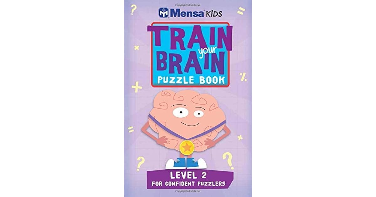 Train Your Brain Puzzle Book Level 2 by Mensa