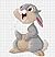 Thumper - 14 Count Cross Stitch