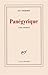 Panégyrique: Tome premier