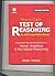 How to Crack Test Of Reasoning- REVISED EDITION