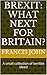 Brexit: What next for Britain?: A small collection of terrible ideas!