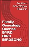 Family Genealogy Queries: BYRD BIRD BIRDSONG (Southern Genealogical Research)