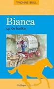 Bianca op de huifkar