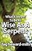 What It Means to Be as Wise as a Serpent