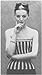 #1943 STRAPLESS STRIPES VIN...