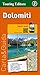 Dolomites Touring Map (English and Italian Edition) 1:200,000 (English and Italian and French Edition)
