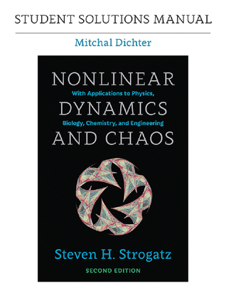 Student Solutions Manual for Nonlinear Dynamics and Chaos (Paperback)